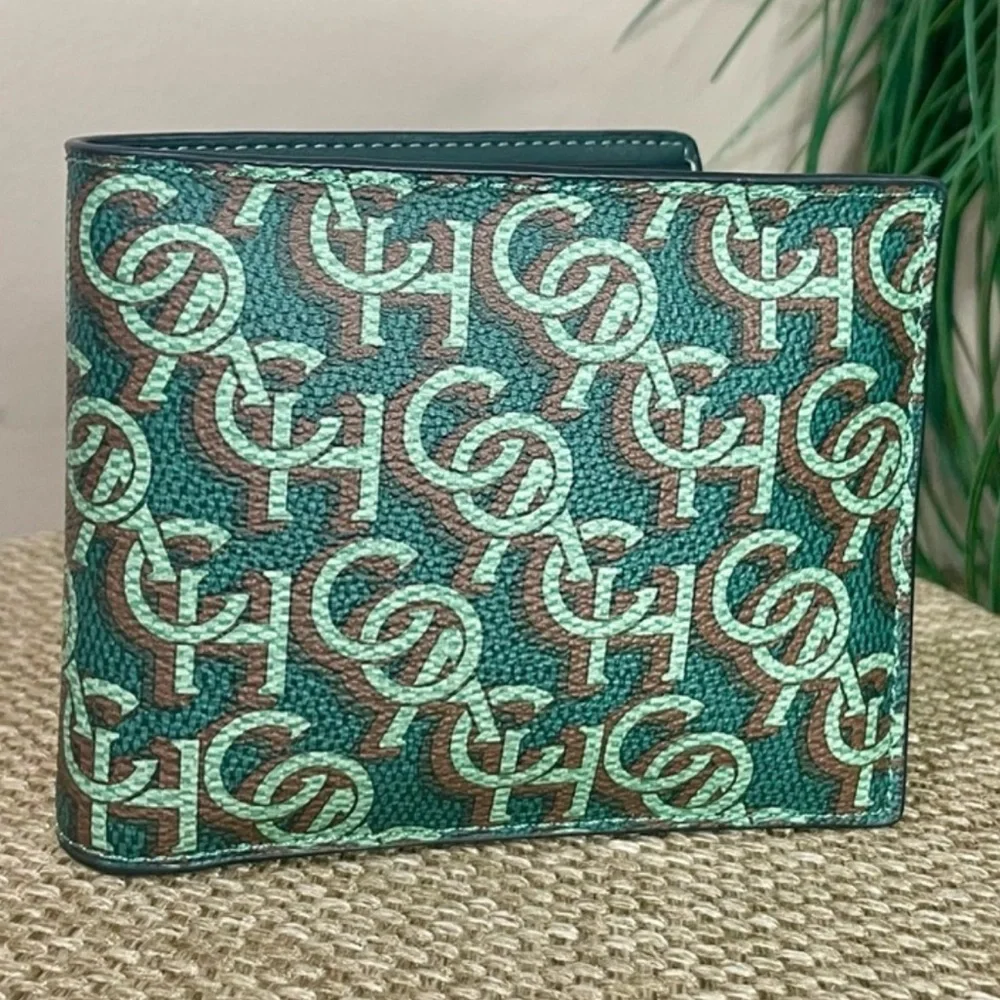 COACH Bifold Wallet with Removable Bifold Card Carrier NWT